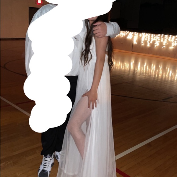 long white dress - Picture 2 of 3